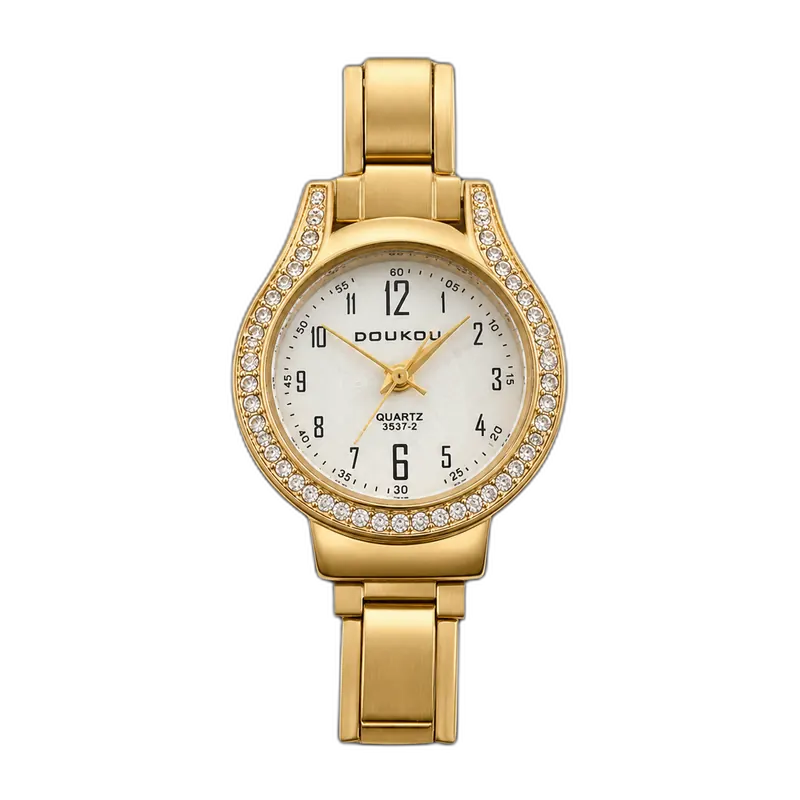Gold Round Crystal Numeral